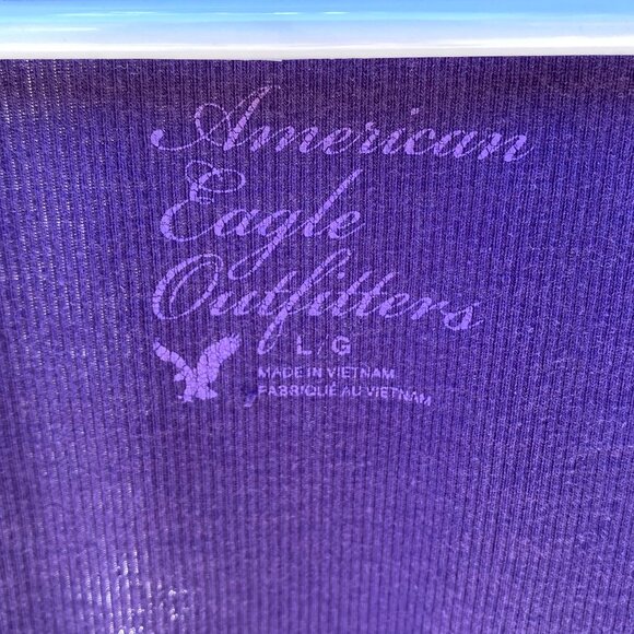 Women's Purple American Eagle Outfitters Tank Top Size Large - Picture 3 of 3